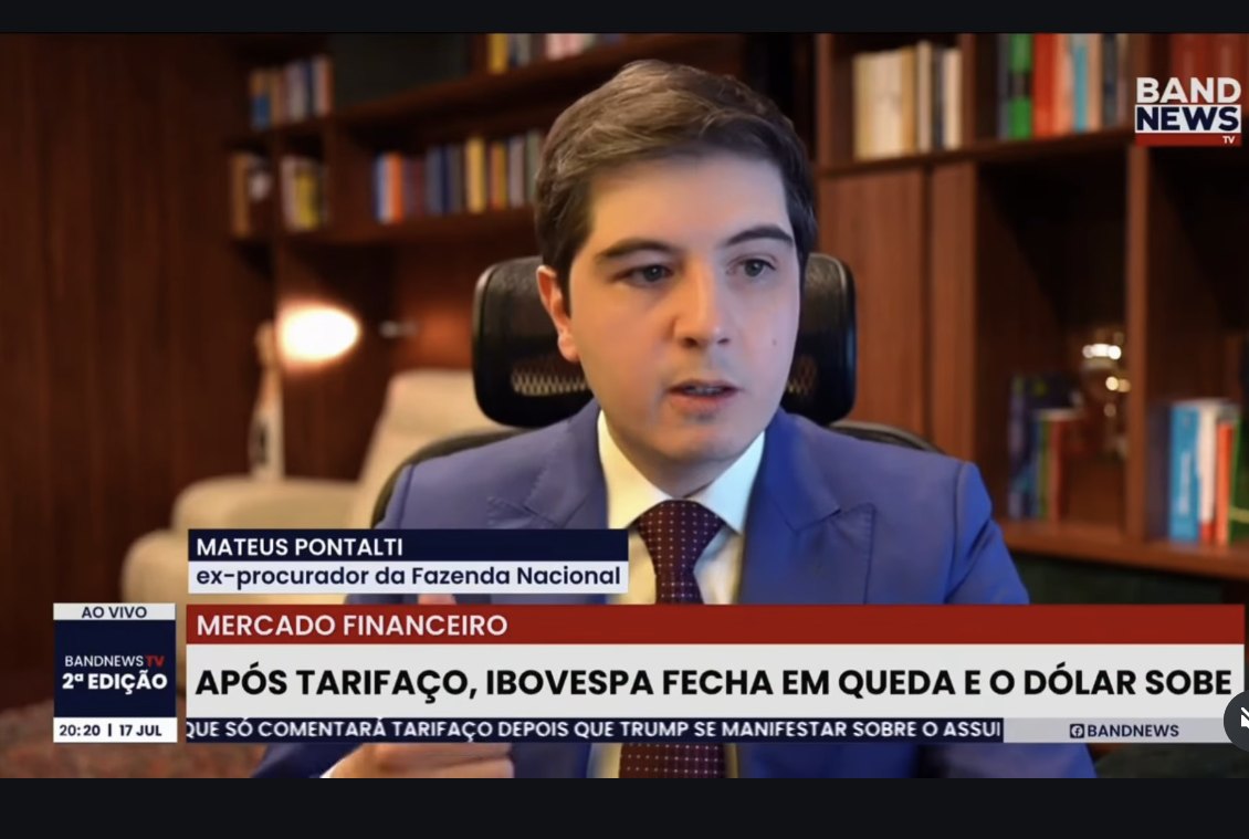 Mateus Pontalti ao vivo na BandNews TV